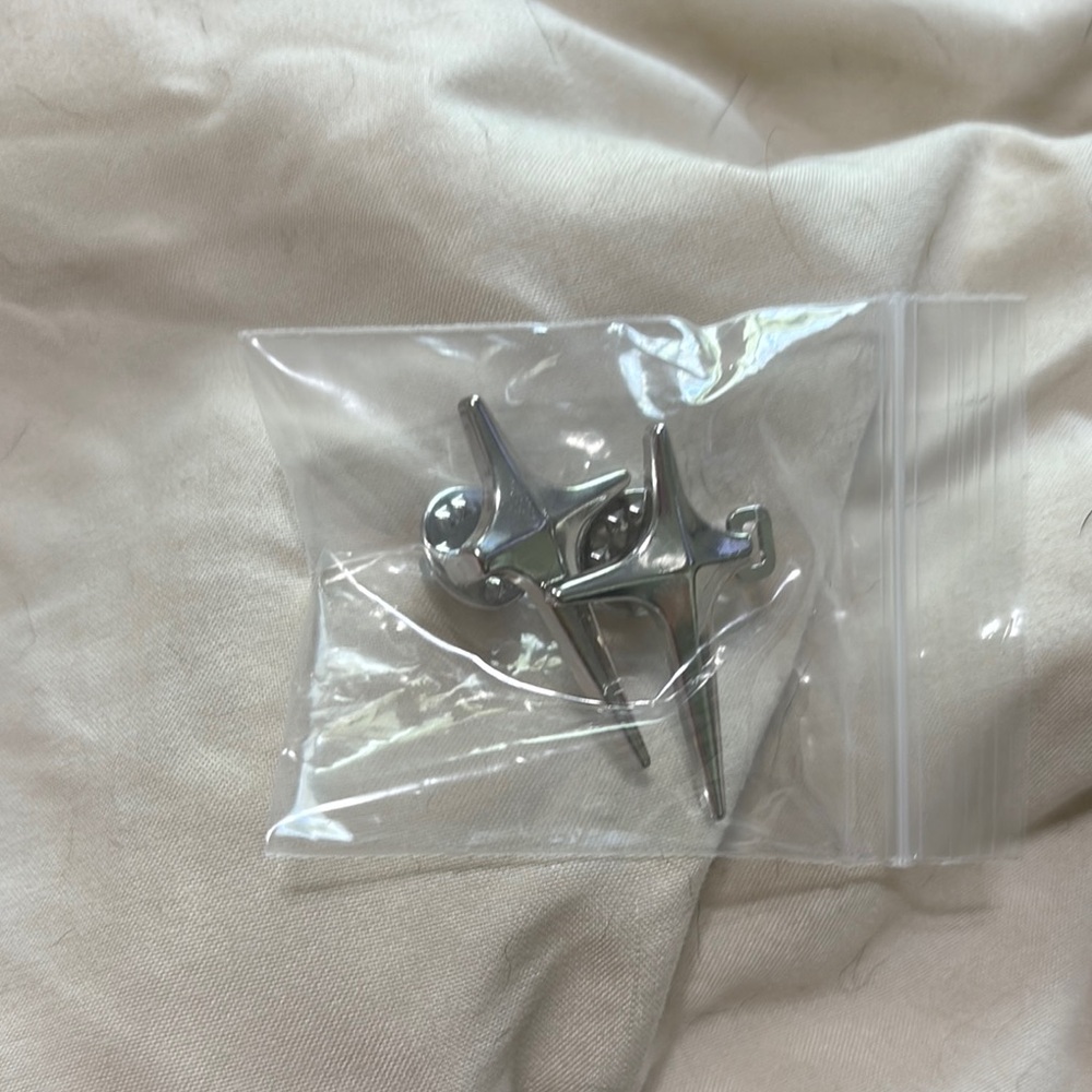 Silver Metal Stud for pants